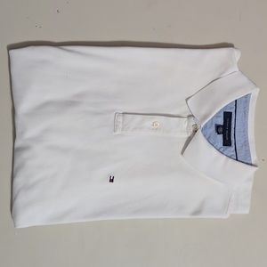 Tommy Hilfiger Polo White XXL 2 XL Preowned